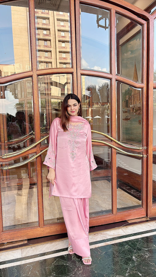 Crystal handwork farsi salwar set