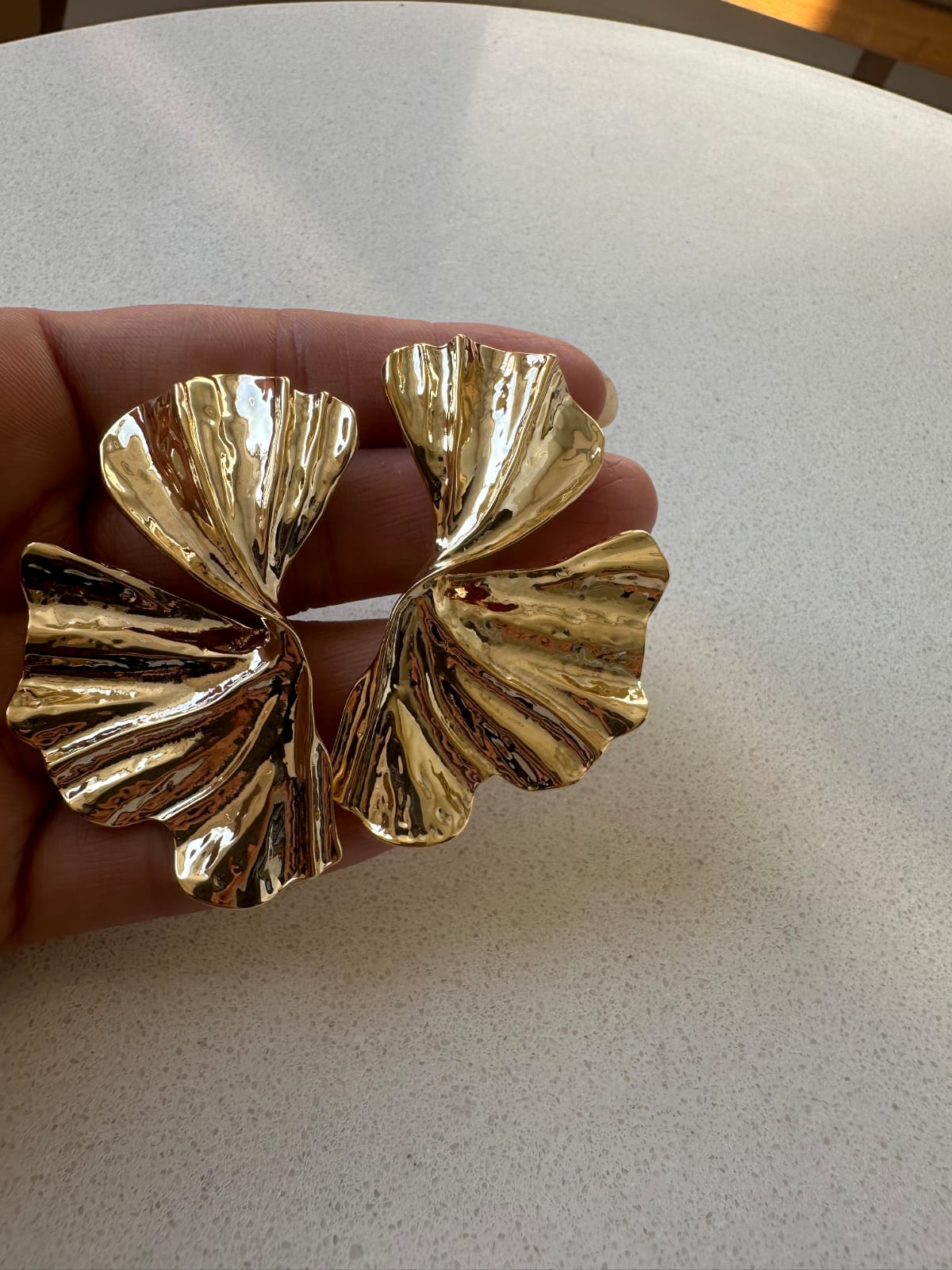 Alchemy Gold Petals Earring