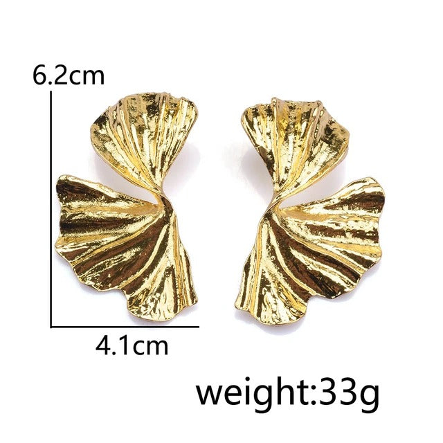 Alchemy Gold Petals Earring