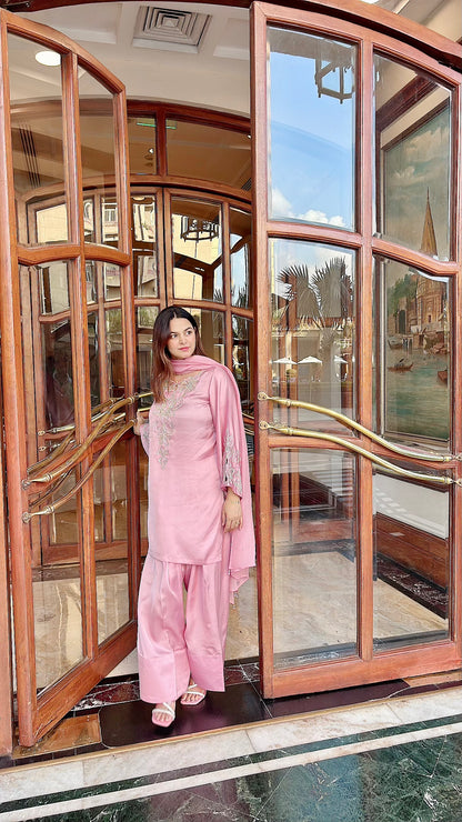 Crystal handwork farsi salwar set