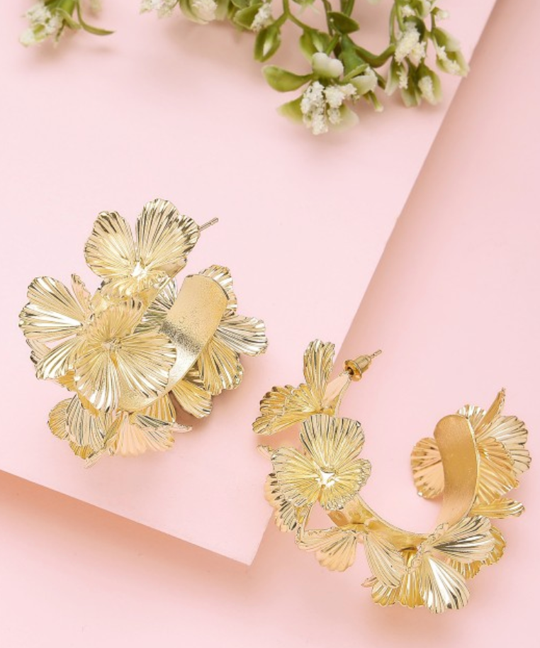 Flower Garden Statement Earrings