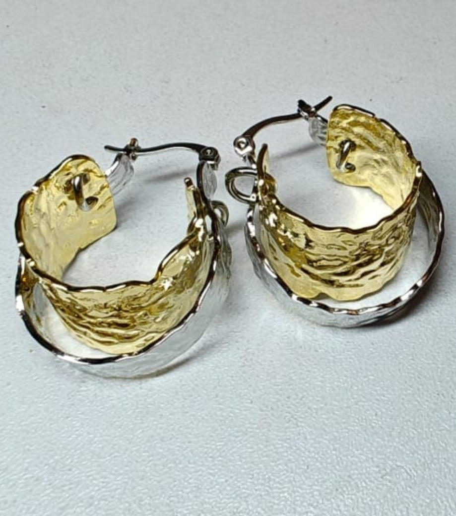 Gold and Silver hoops perfect for all the occasions