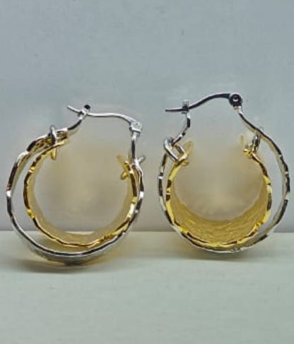 Gold and Silver hoops perfect for all the occasions